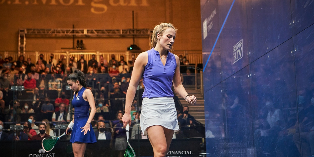 Olivia Fiechter reached the semi-finals at the Tournament of Champions in New York City ©PSA