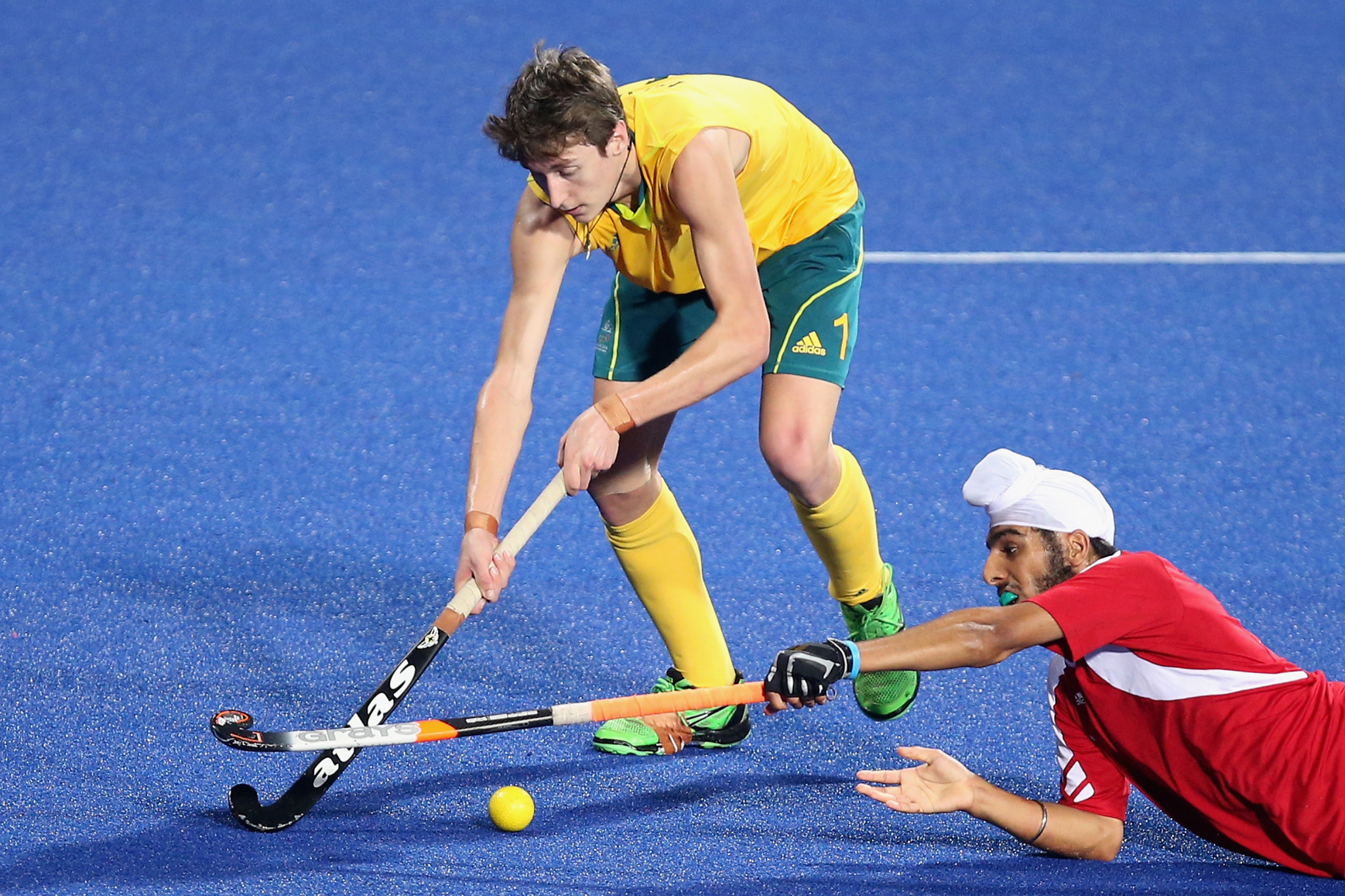 Hockey5s is played with five players per team and has been played at the Youth Olympics ©Getty Images 