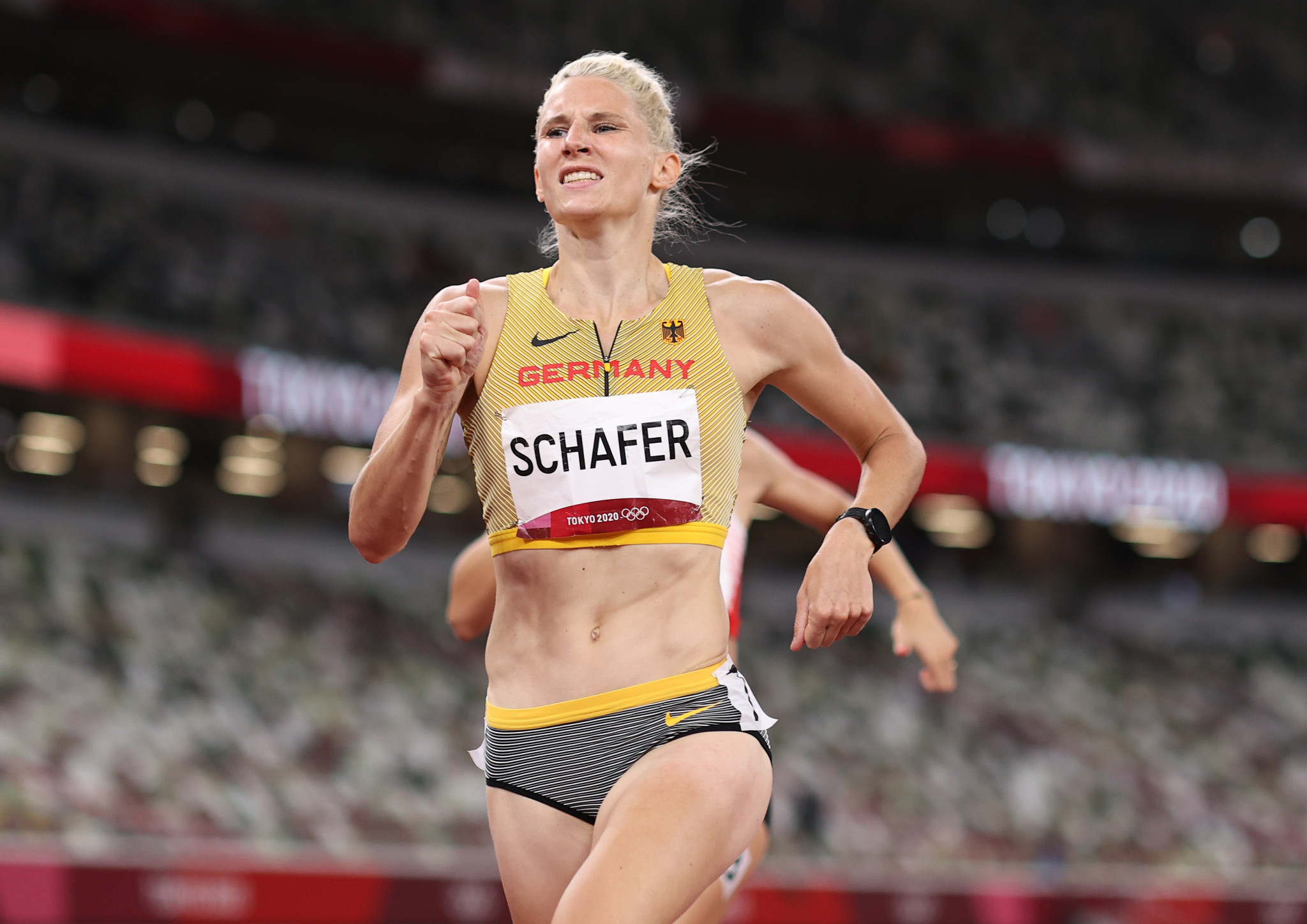 Carolin Schäfer, a world silver medallist in 2017, headlines the women's field in Ratingen ©Getty Images
