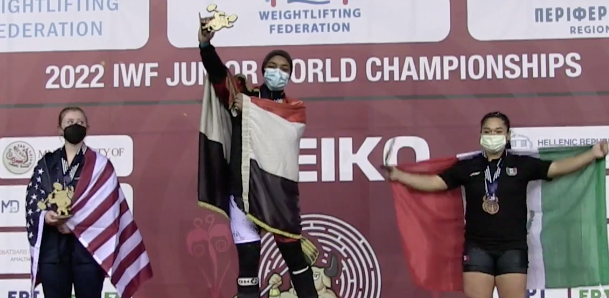 Egyptian weightlifter Said edges out American Reeves at World Junior Championships
