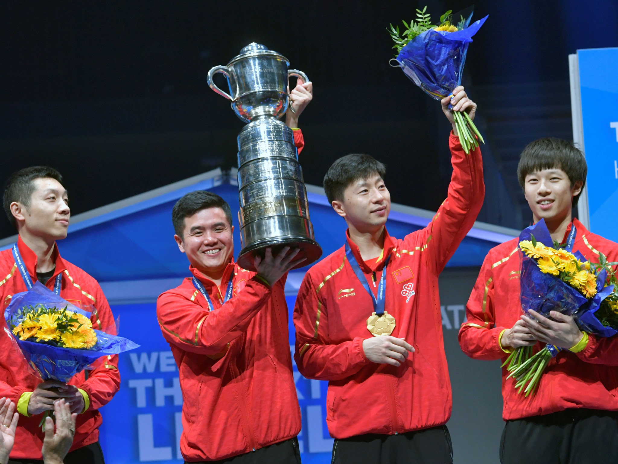 China claimed the men's and women's gold medals at the 2018 World Team Table Tennis Championships ©Getty Images