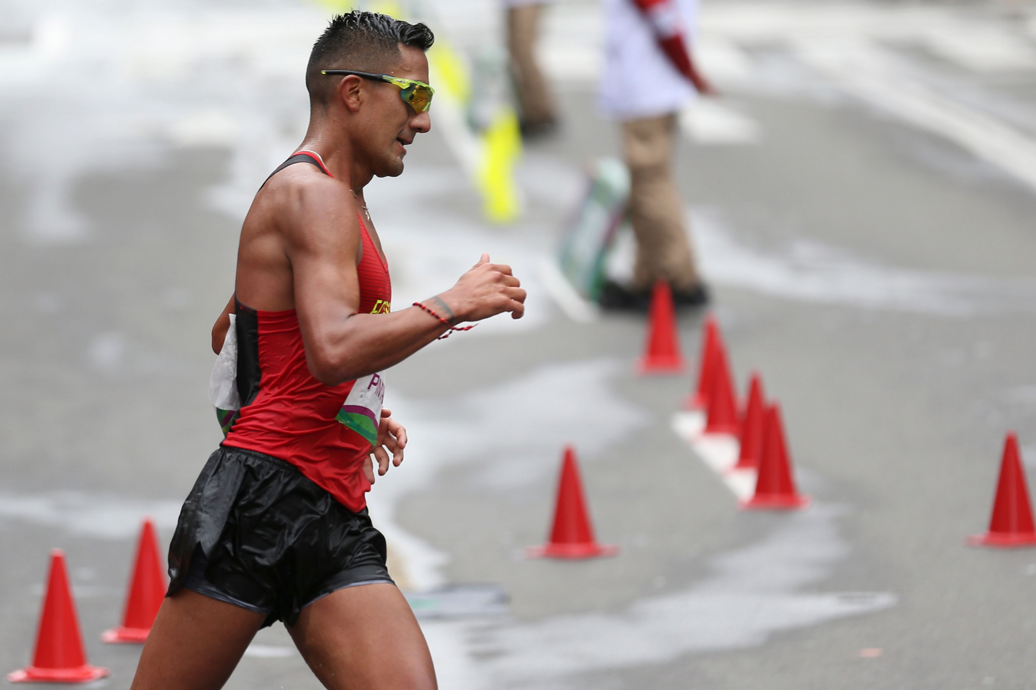 Brian Pintado won the men's 20km race at the Grande Prémio Internacional de Rio Maior em Marcha Atlética ©Getty Images
