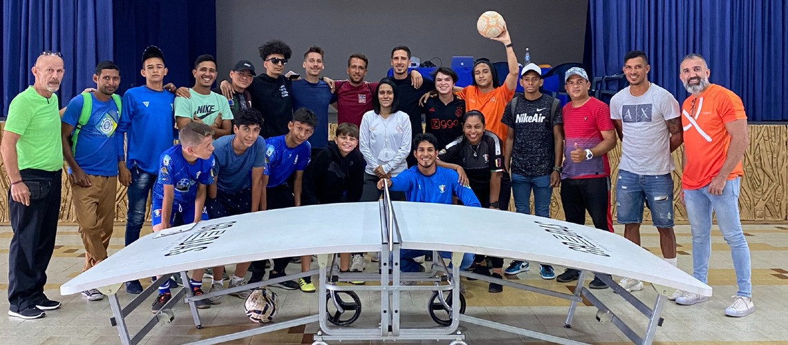 FITEQ sent a team to Venezuela to further develop the sport ©FITEQ