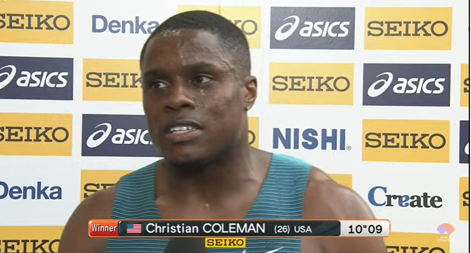 Coleman satisfied with victory in 100m opener at Tokyo Golden Grand Prix 