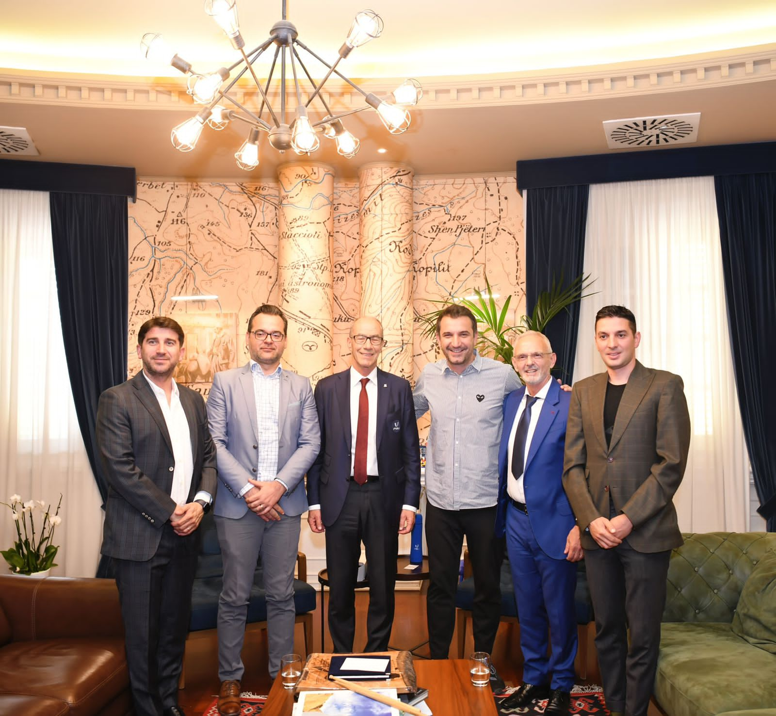 Acting FISU President meets Albanian Prime Minister on Tirana visit