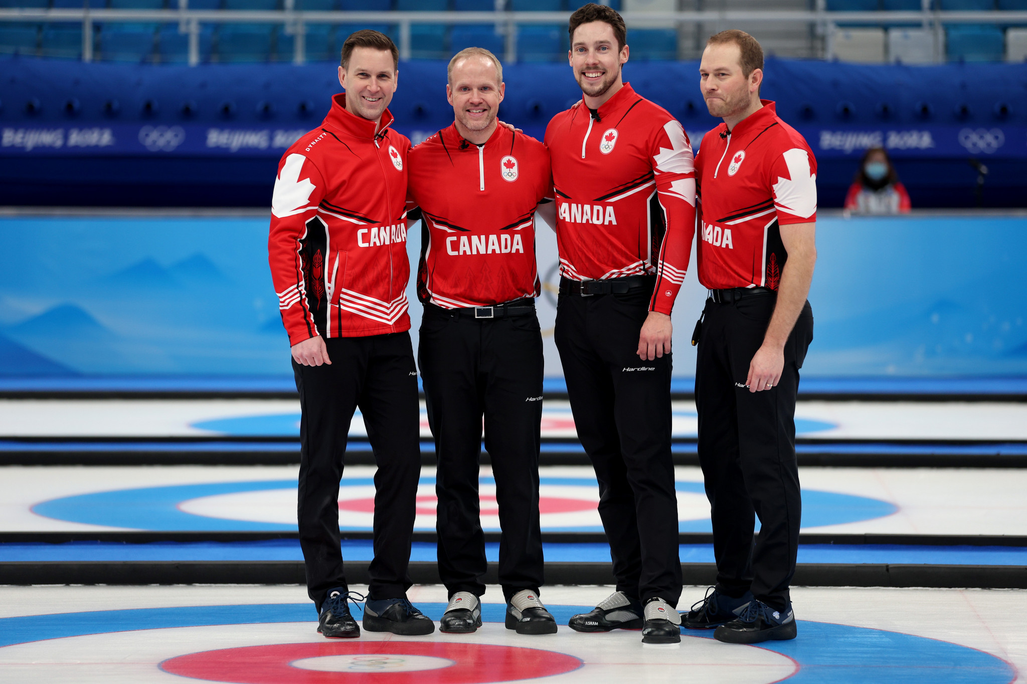 Team Brad Gushue won the men's curling Champions Cup title in Olds ©Getty Images