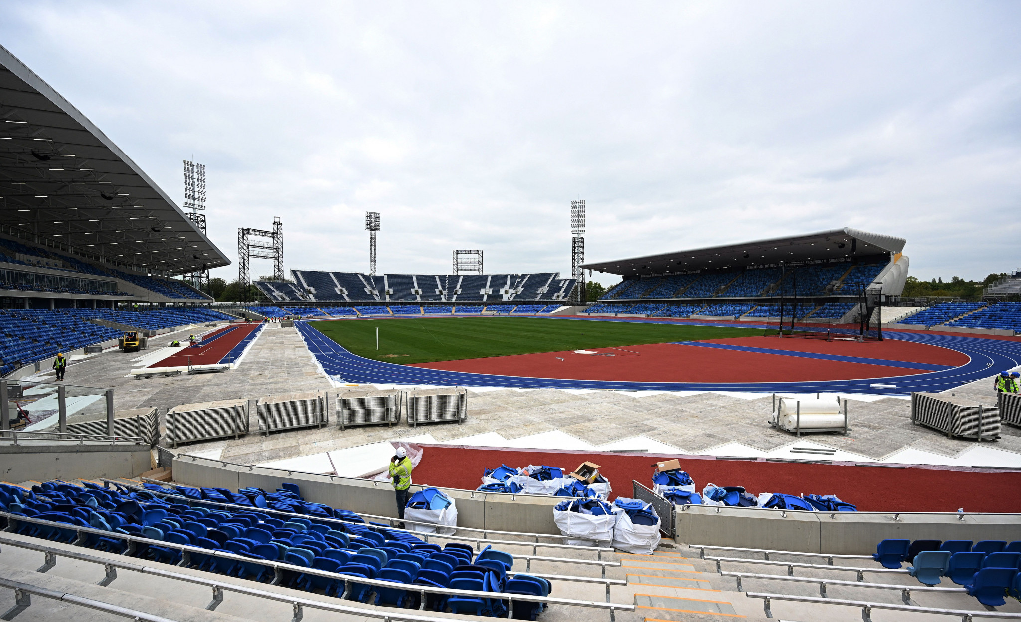 Games-time enhancements are being made at the Alexander Stadium ©Getty Images