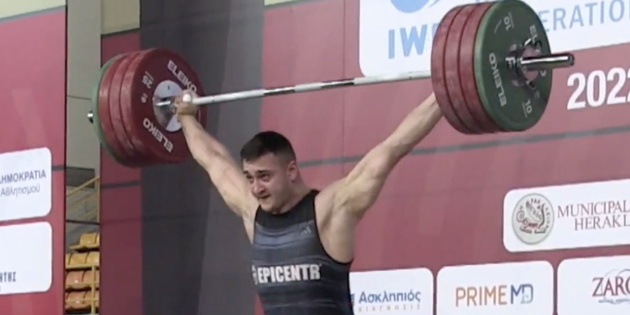 Weightlifting world record for Ukrainian Hoza at Junior World Championships