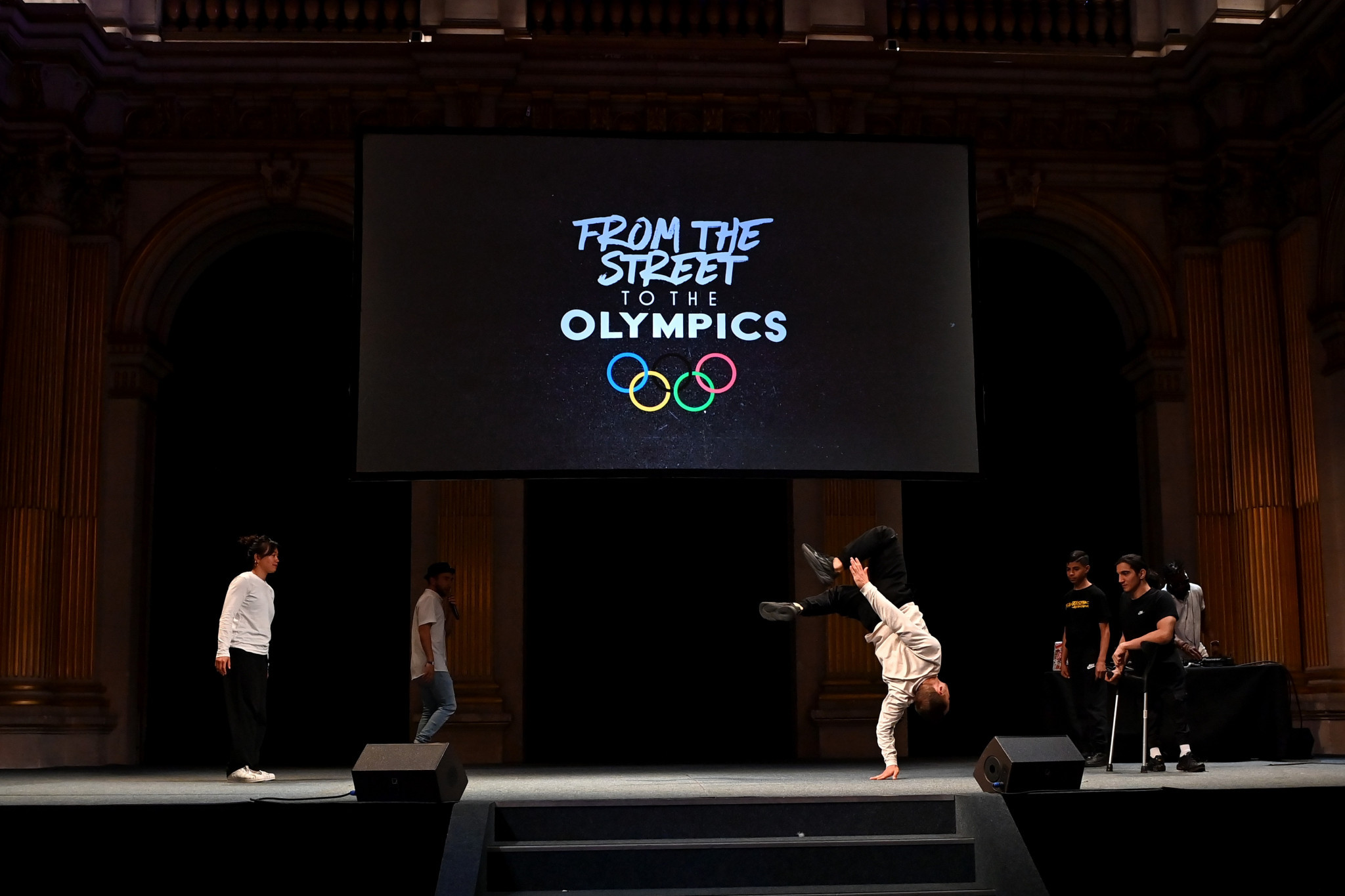Breaking stars as Global Sports Week opens at Paris City Hall
