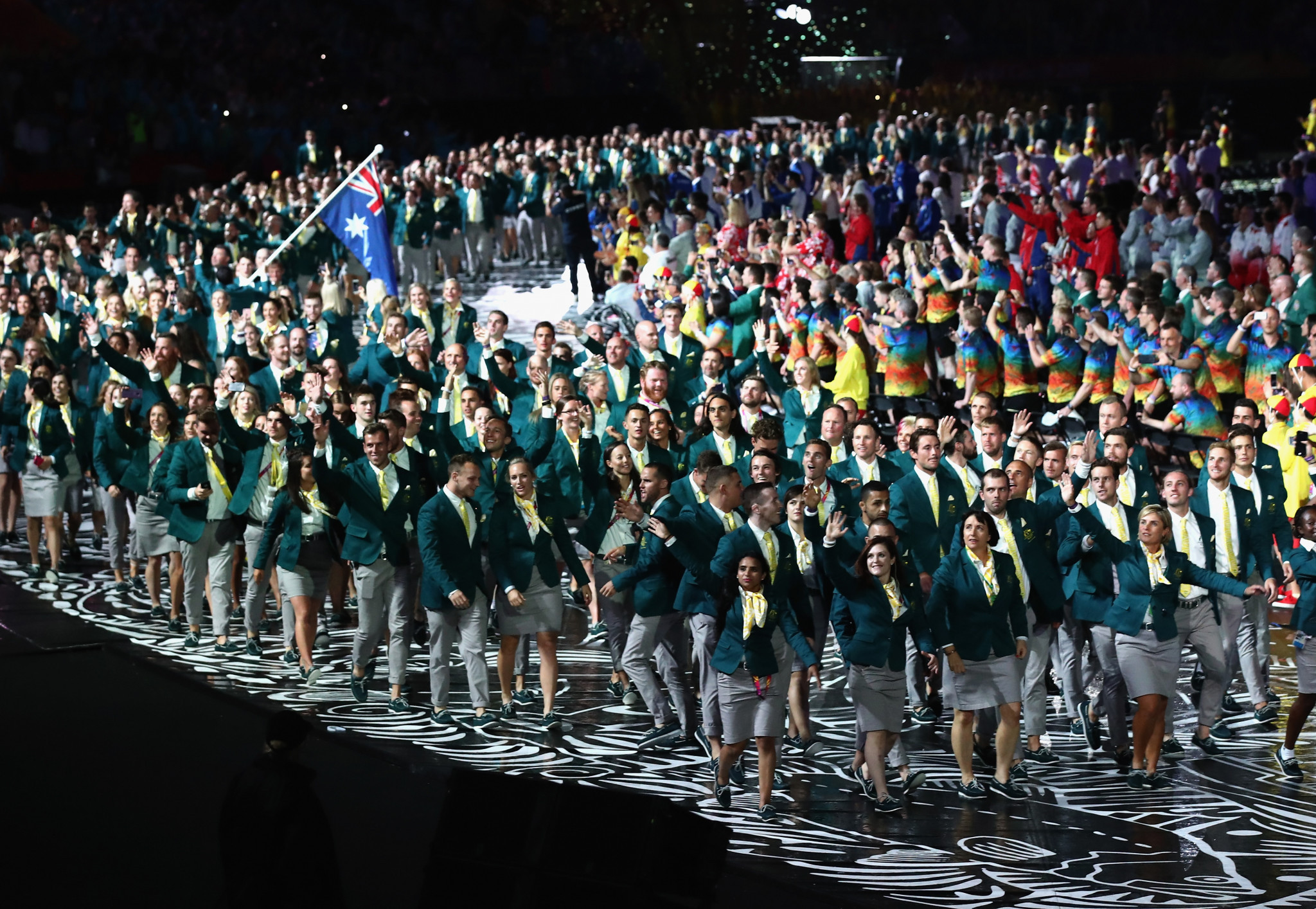 Australian athletes have been banned from supporting compatriots in other sports at Birmingham 2022 ©Getty Images