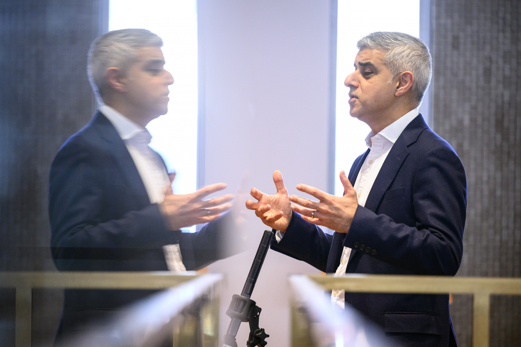 London Mayor Sadiq Khan pledged to explore an Olympic bid in his re-election campaign ©Getty Images