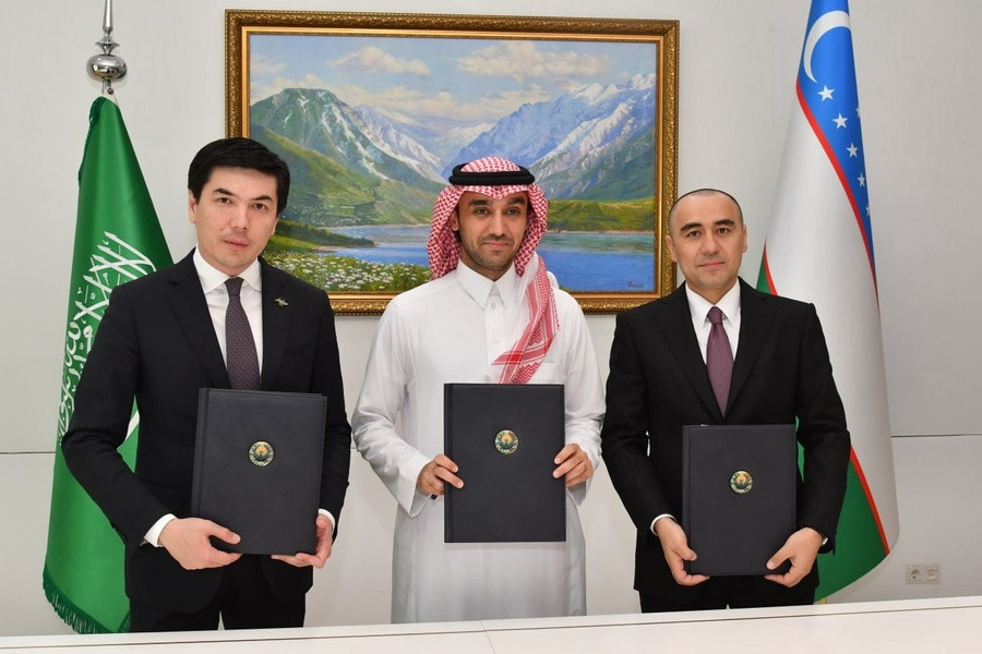 The accord between the Saudi Arabian and Uzbekistan National Olympic and Paralympic Committees will help both prepare to stage major events ©UOC