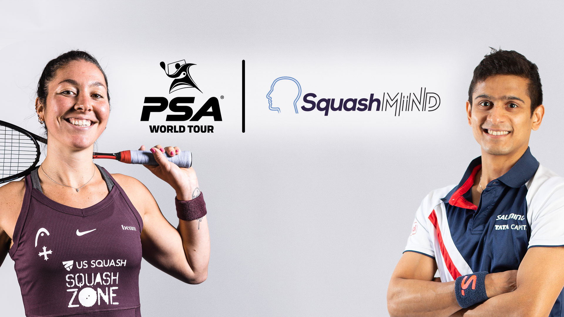 The Professional Squash Association has endorsed a new app to help player well-being ©PSA