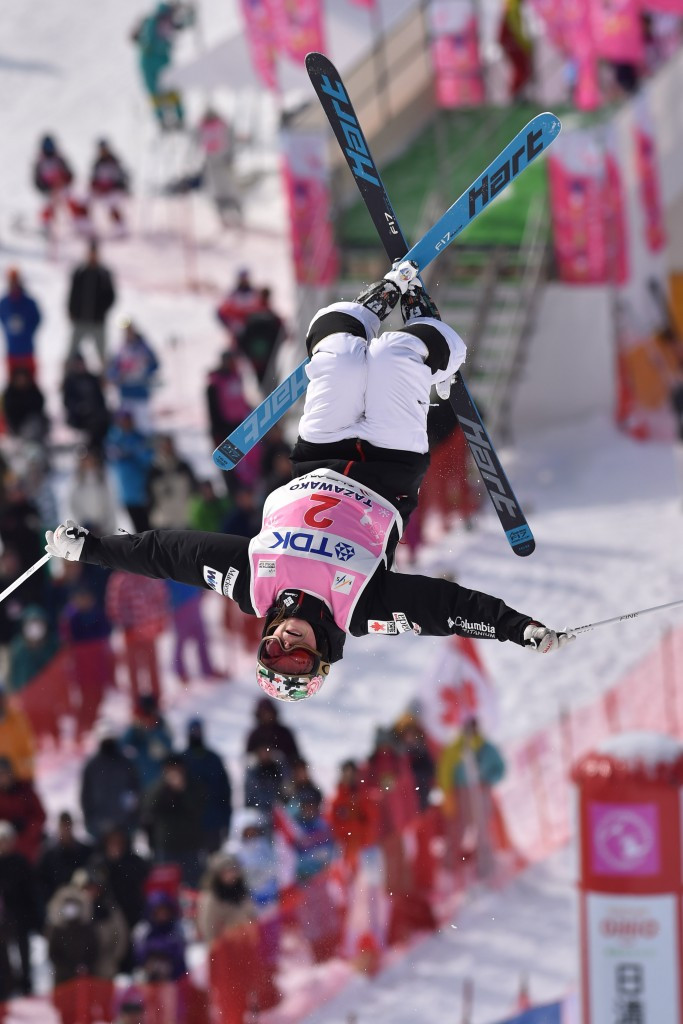 Chloe Dufour-Lapointe was second behind the French skier