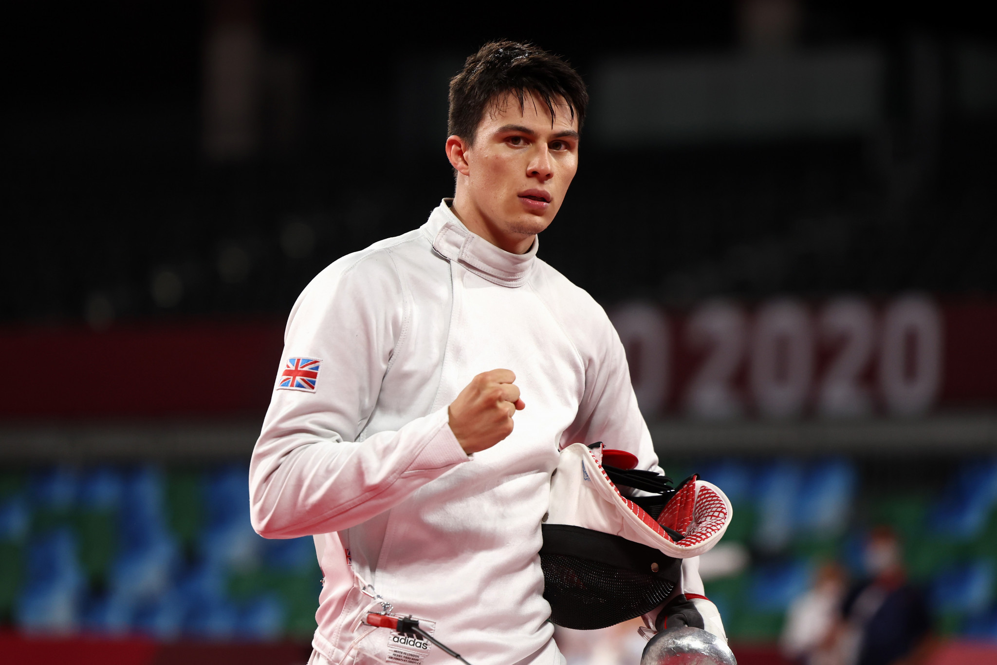 Britain's Olympic champion Joe Choong recorded 20 fencing wins on his way to progressing through qualifying in Albena ©Getty Images