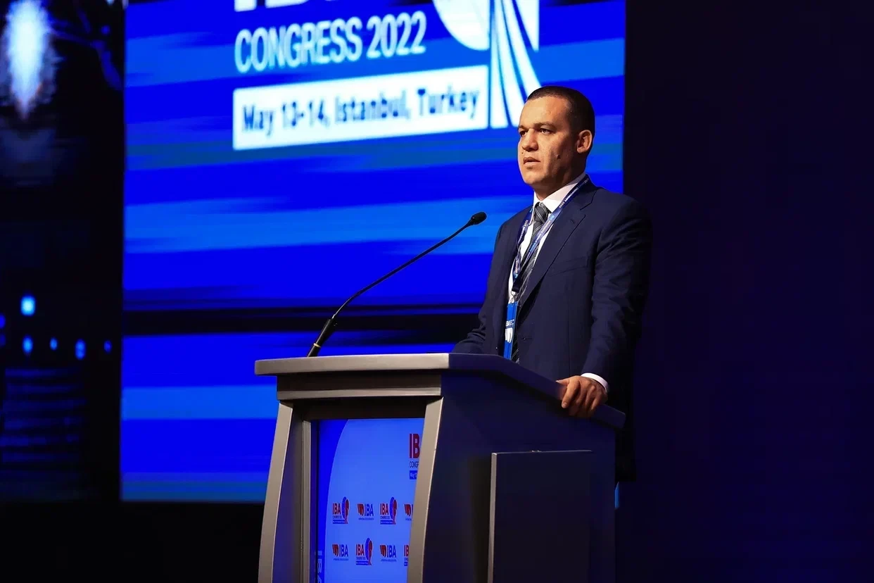 IBA President Umar Kremlev announced the election would be delayed until tomorrow due to the CAS ruling ©IBA