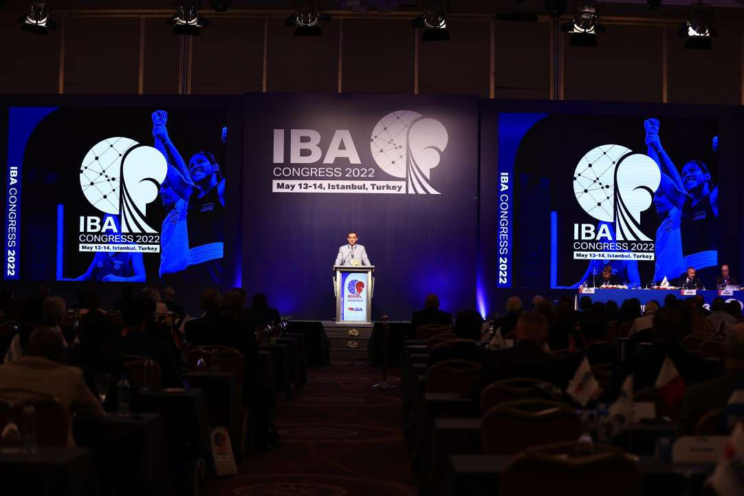 Umar Kremlev was re-elected President of IBA today for a four-year term ©IBA