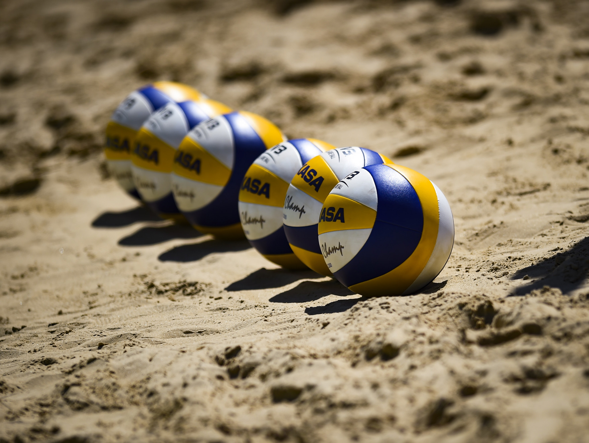 Ukraine claimed four beach volleyball medals after teams from the nation faced off in both the men's and women's finals ©Getty Images