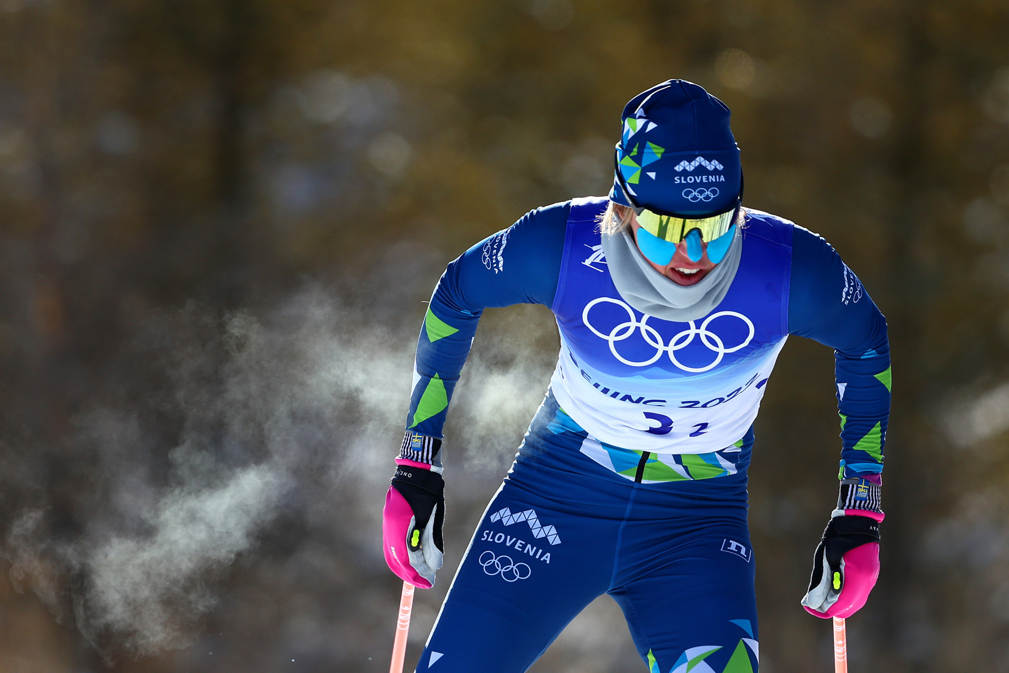 Anamarija Lampič is switching her focus to biathlon ©Getty Images
