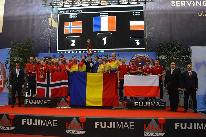 Romania claimed 13 gold medals at the AETF European Championships ©ITF