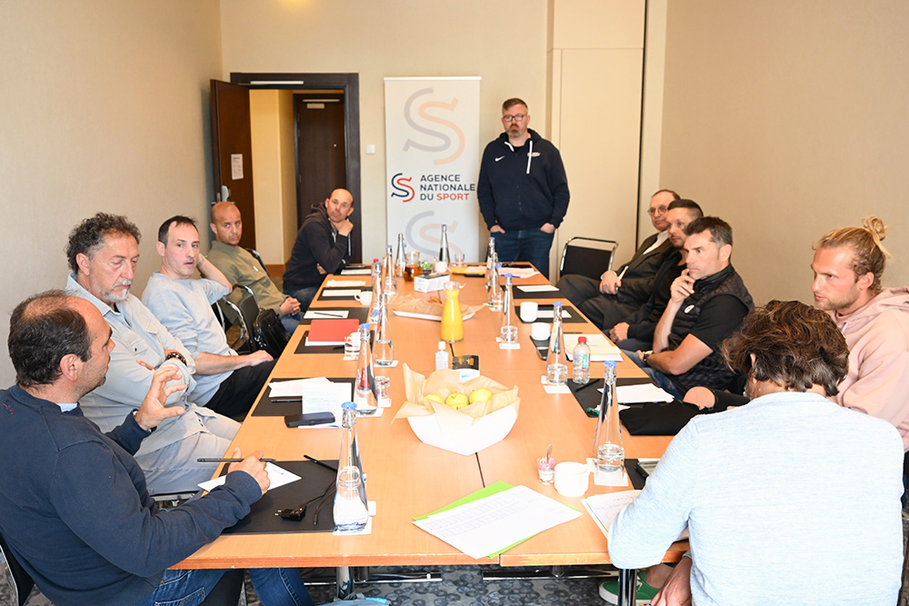 The French National Sports Agency hosted the first seminar for summer sport coaches ©ANS