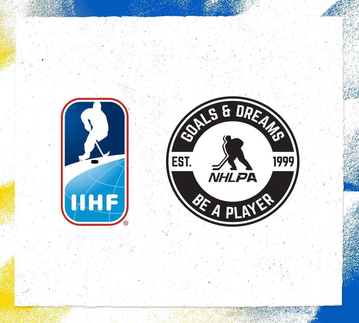 The NHLPA has joined forces with the IIHF to launch the NHLPA Goals & Dreams fund for Ukrainian refugees ©IIHF