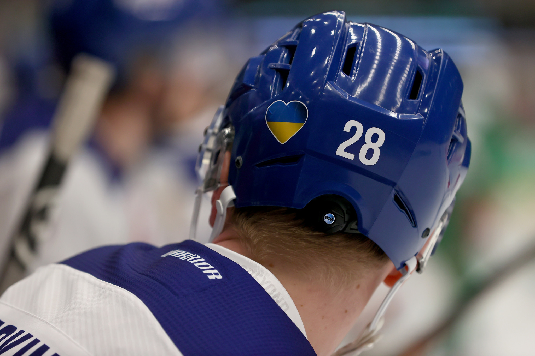 Helmets are among a number of pieces of equipment due to be delivered to young Ukrainian ice hockey players ©Getty Images