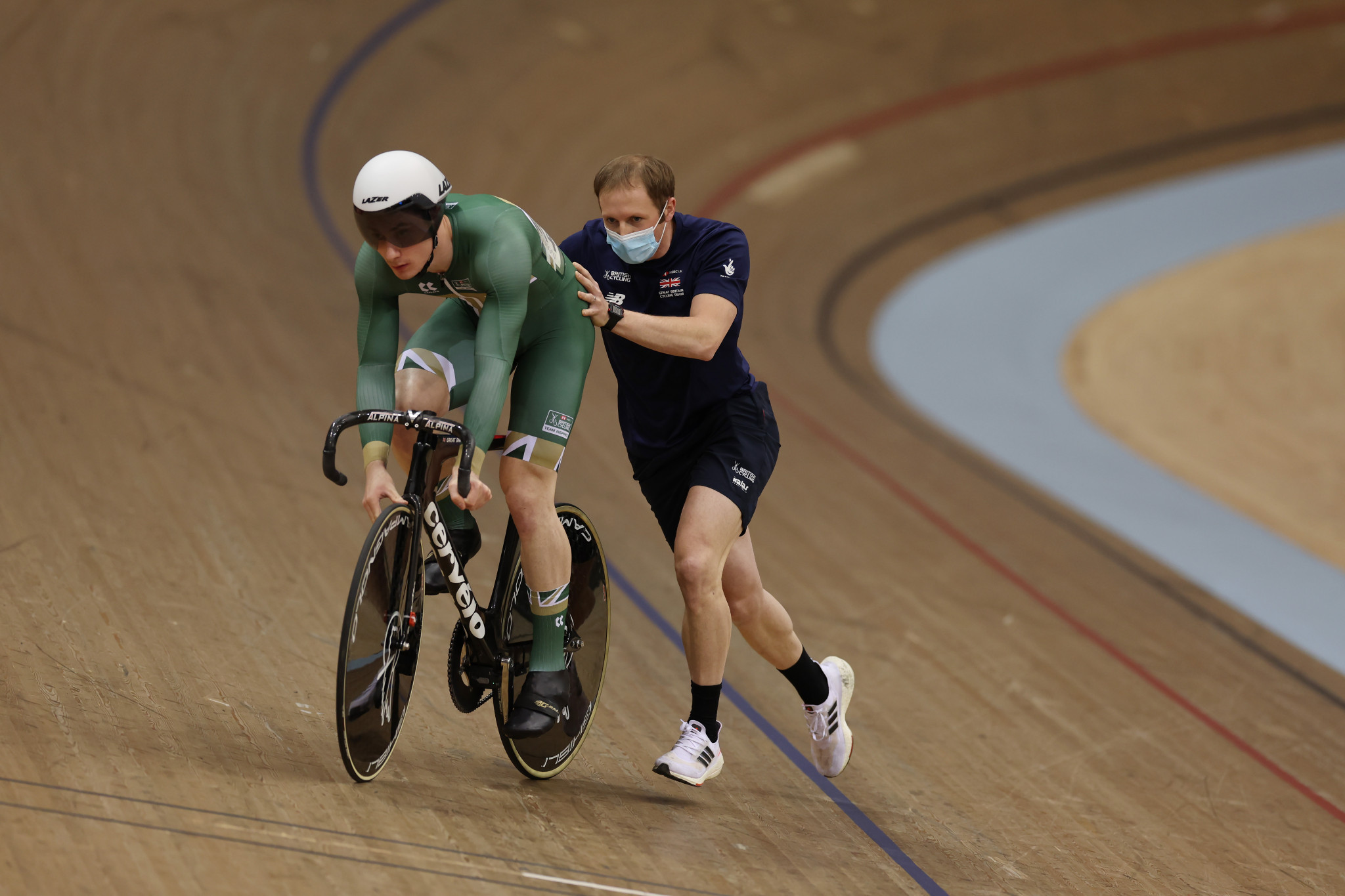 Sir Jason Kenny is coaching Britain's men's sprint cyclists in the build-up to Paris 2024 ©Getty Images