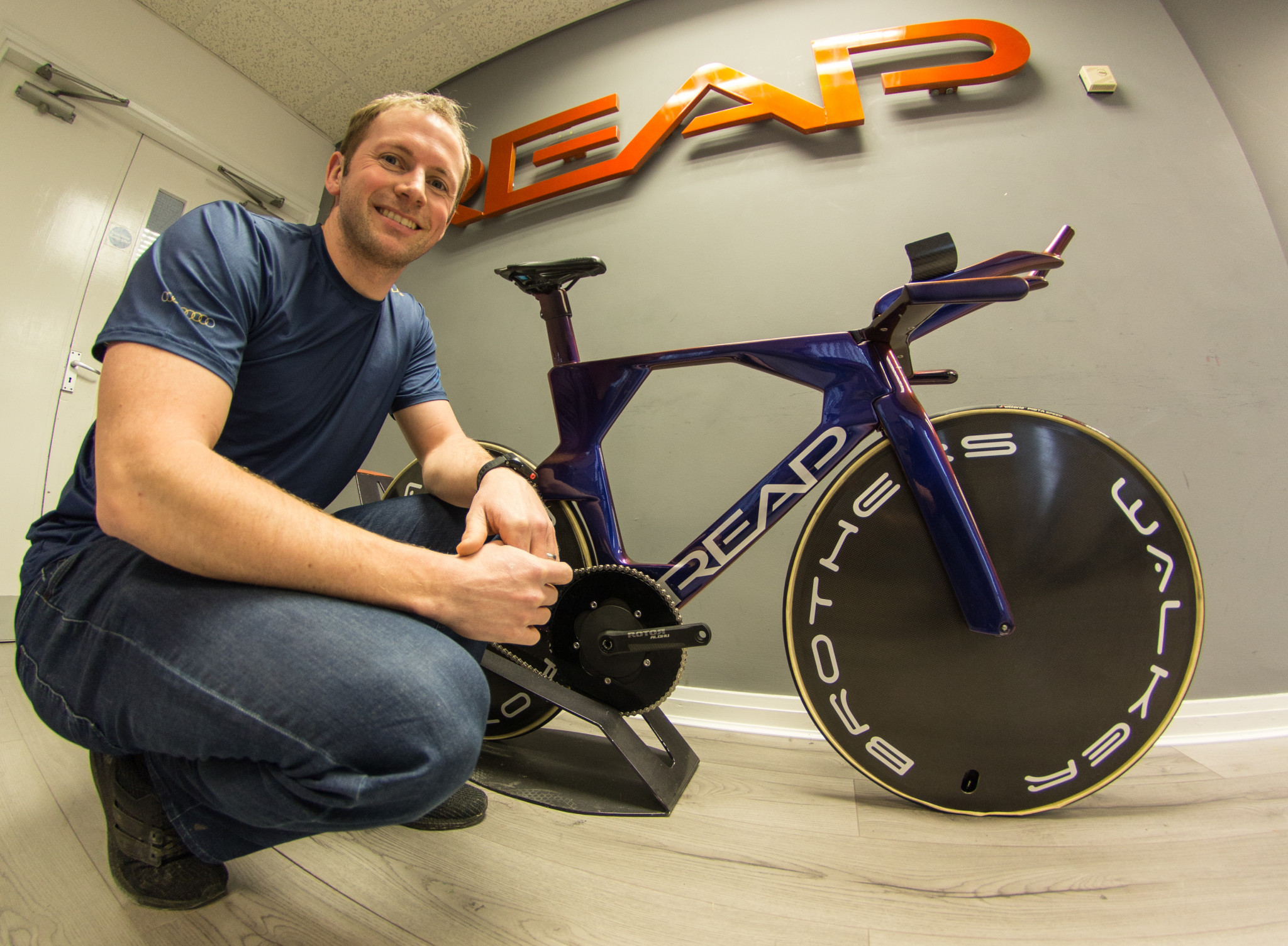 Sir Jason Kenny has been named as a performance partner and investor in British bike manufacturer REAP ©REAP