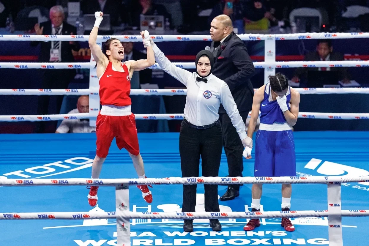 Ayşe Çağırır won Turkey's first title at the World Championships ©IBA