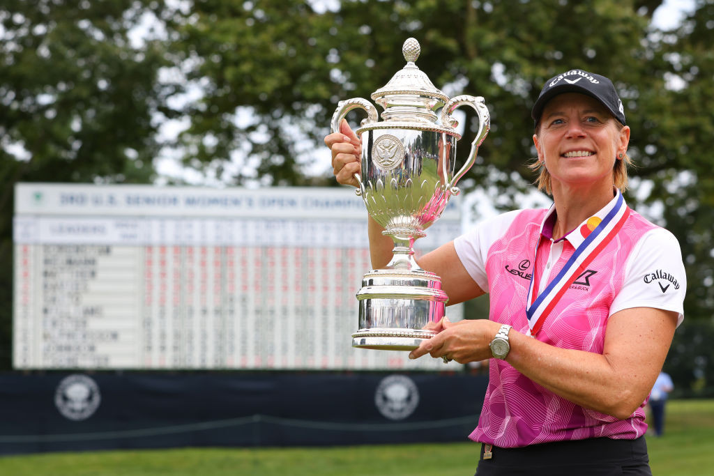Annika Sörenstam, who became International Golf Federation President in 2021, has since made a highly successful return to playing ©Getty Images