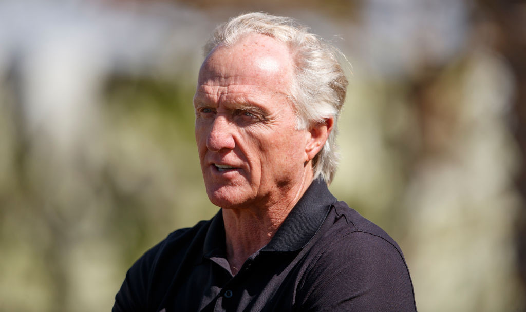 Greg Norman, chief executive of LIV Golf Investments, is convinced the proposed breakaway will become a reality ©Getty Images