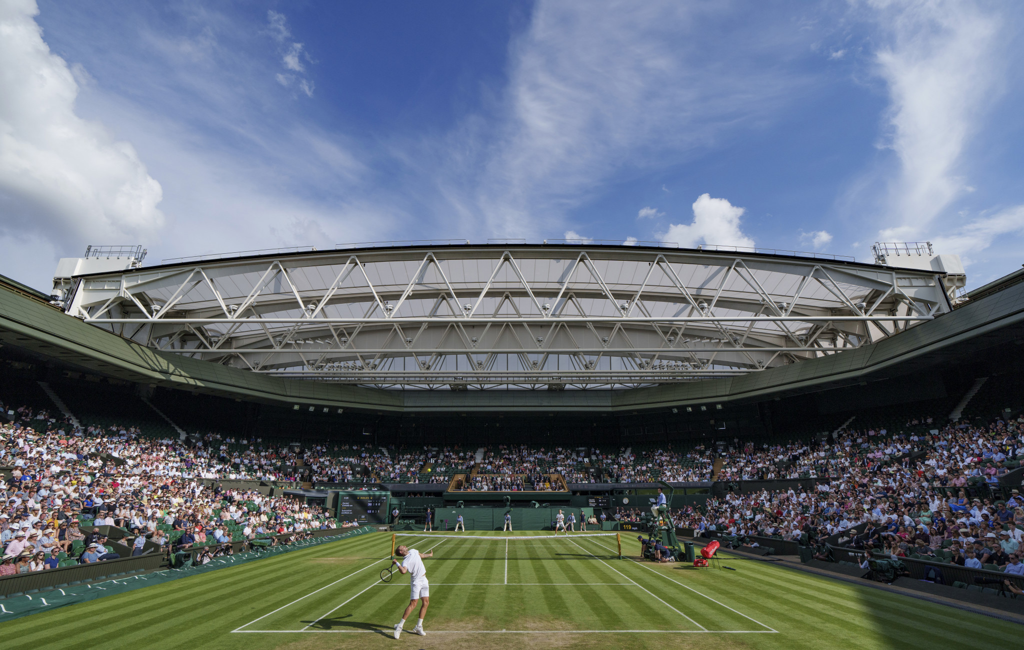 Wimbledon organisers are appealing the fine given to them by the WTA ©Getty Images