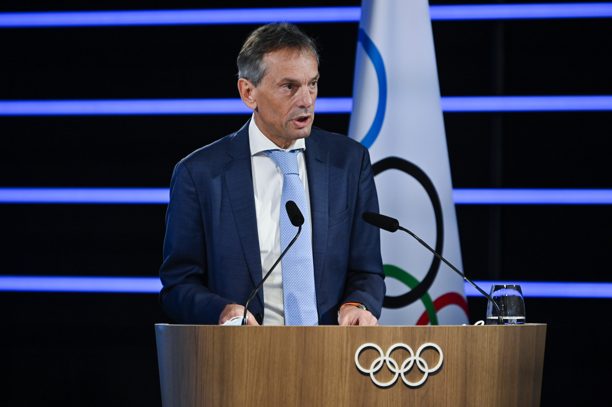 IOC director general Christophe De Kepper said the IOC may "be in a position to elect a host for the 2030 Games at the 140th IOC Session" ©IOC/Christophe Moratal