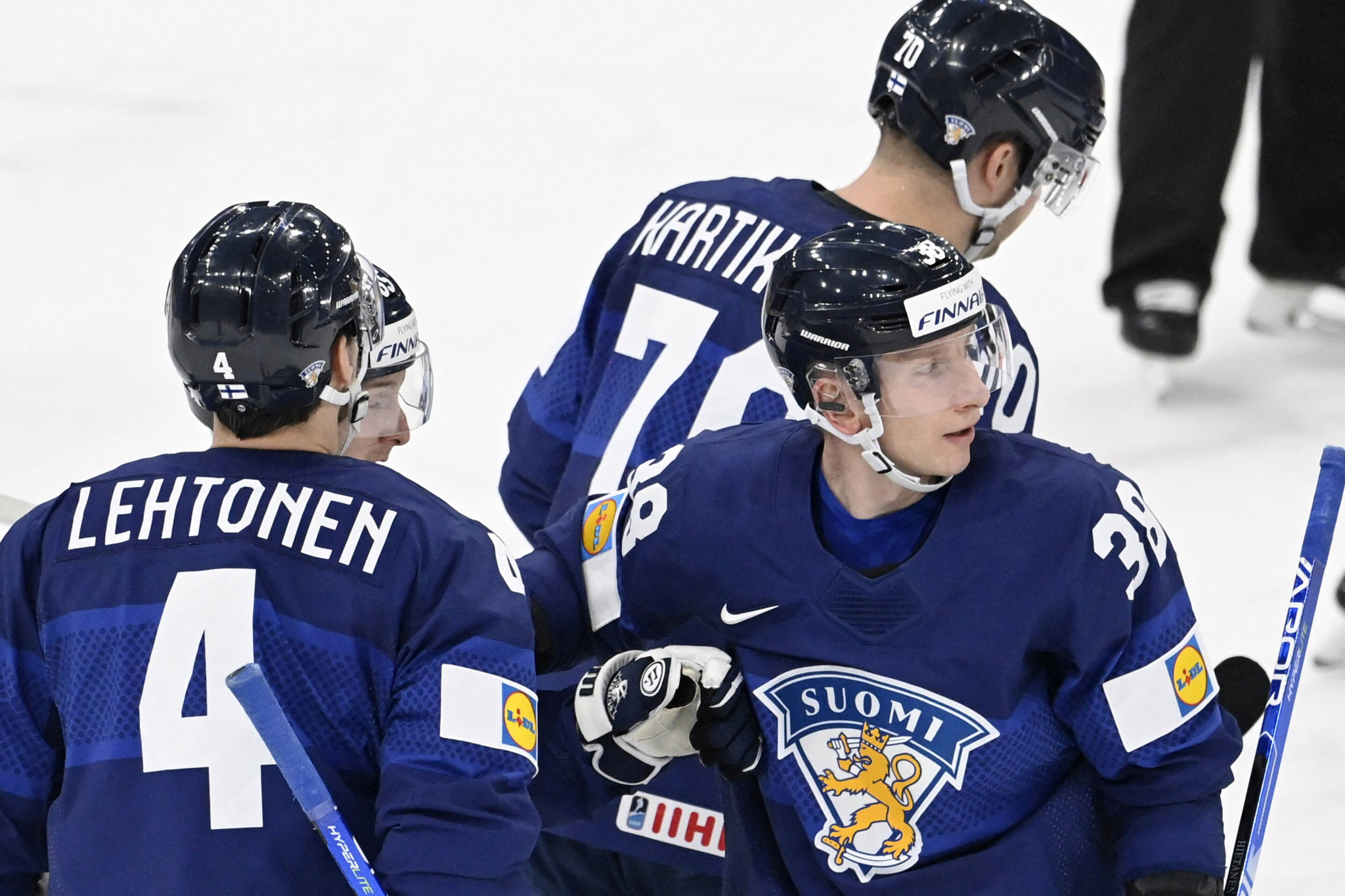 Finland ran riot against Britain in their IIHF World Championships matchup ©Getty Images