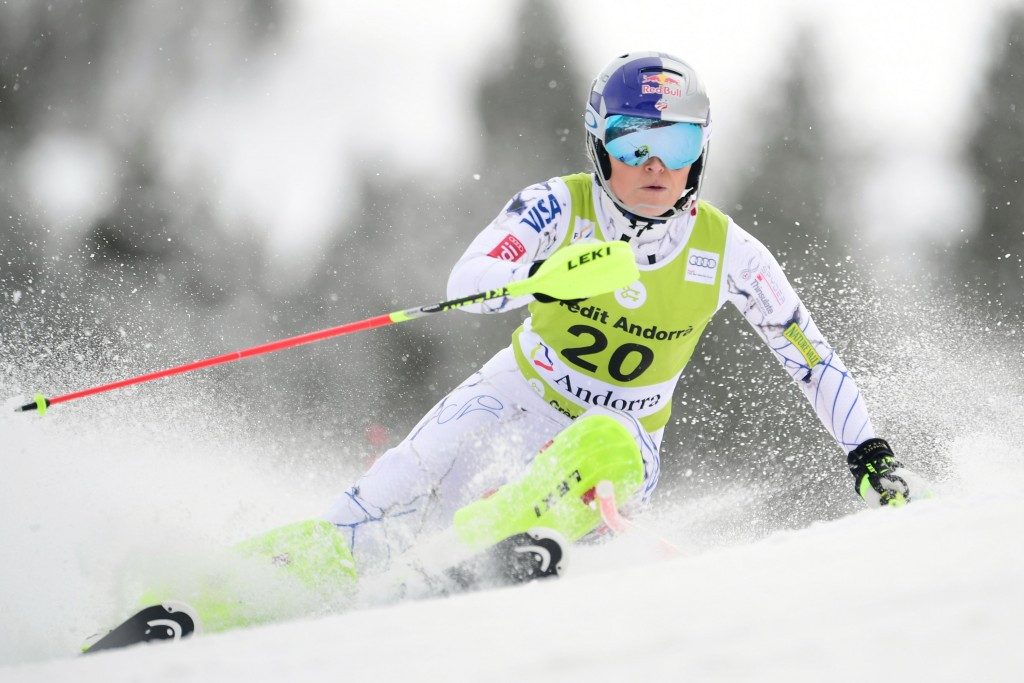 Lindsey Vonn made a swift return from injury ©Getty Images