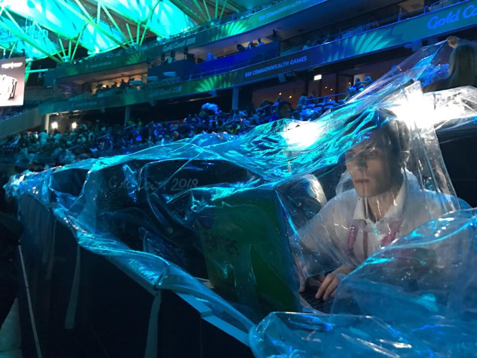 A pre-Opening Ceremony downpour led to a chaotic start to our Commonwealth Games coverage in Gold Coast ©ITG