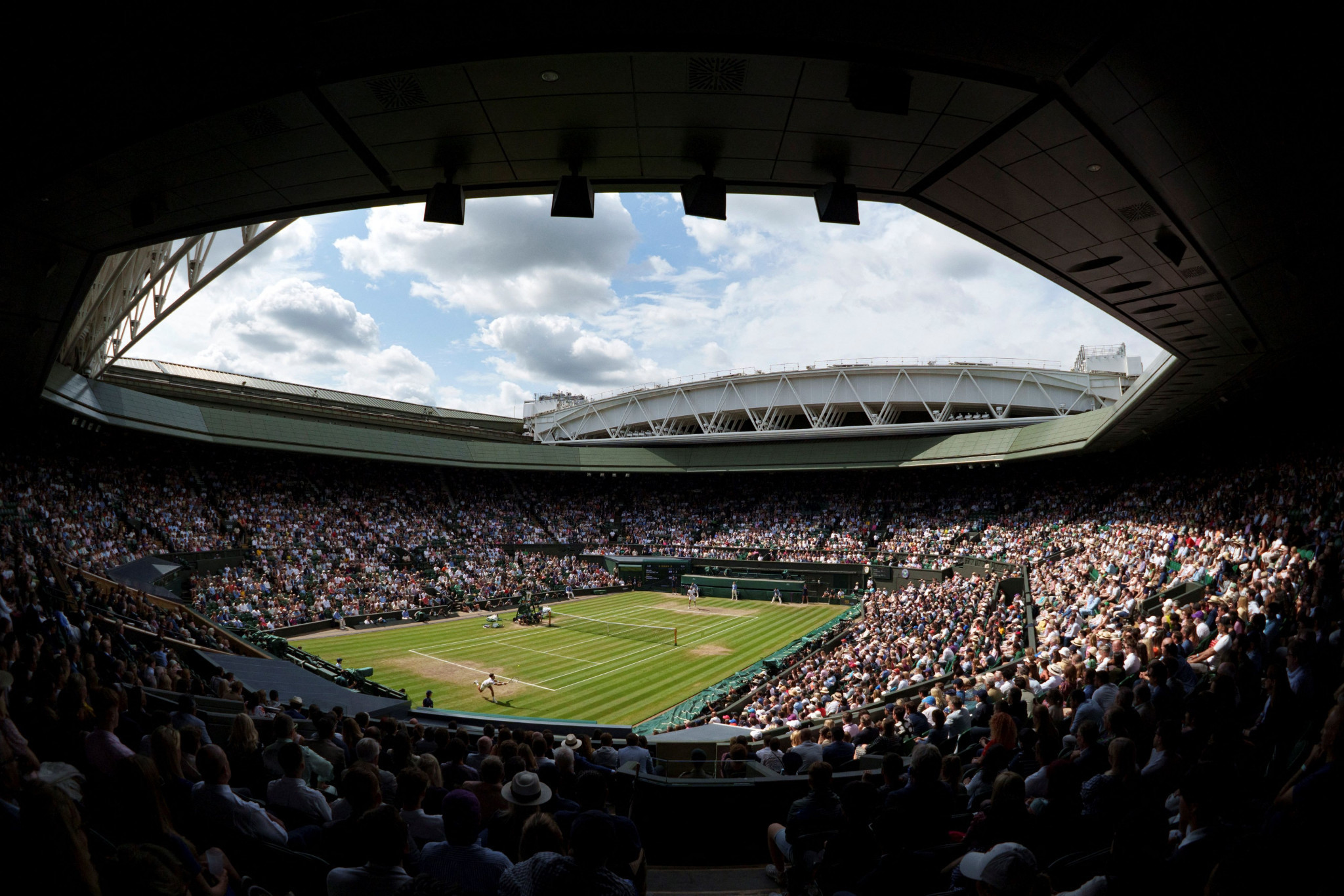 Wimbledon has had its ranking points removed by the ATP, WTA and ITF ©Getty Images