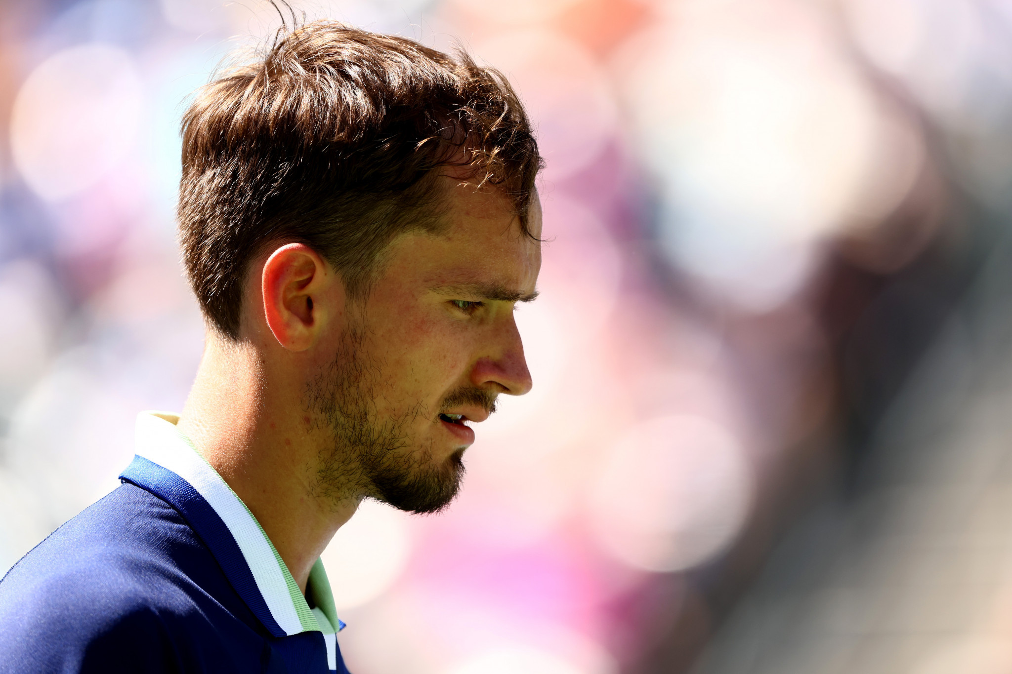 Daniil Medvedev is one of the high-profile players who will be unable to attend Wimbledon ©Getty Images