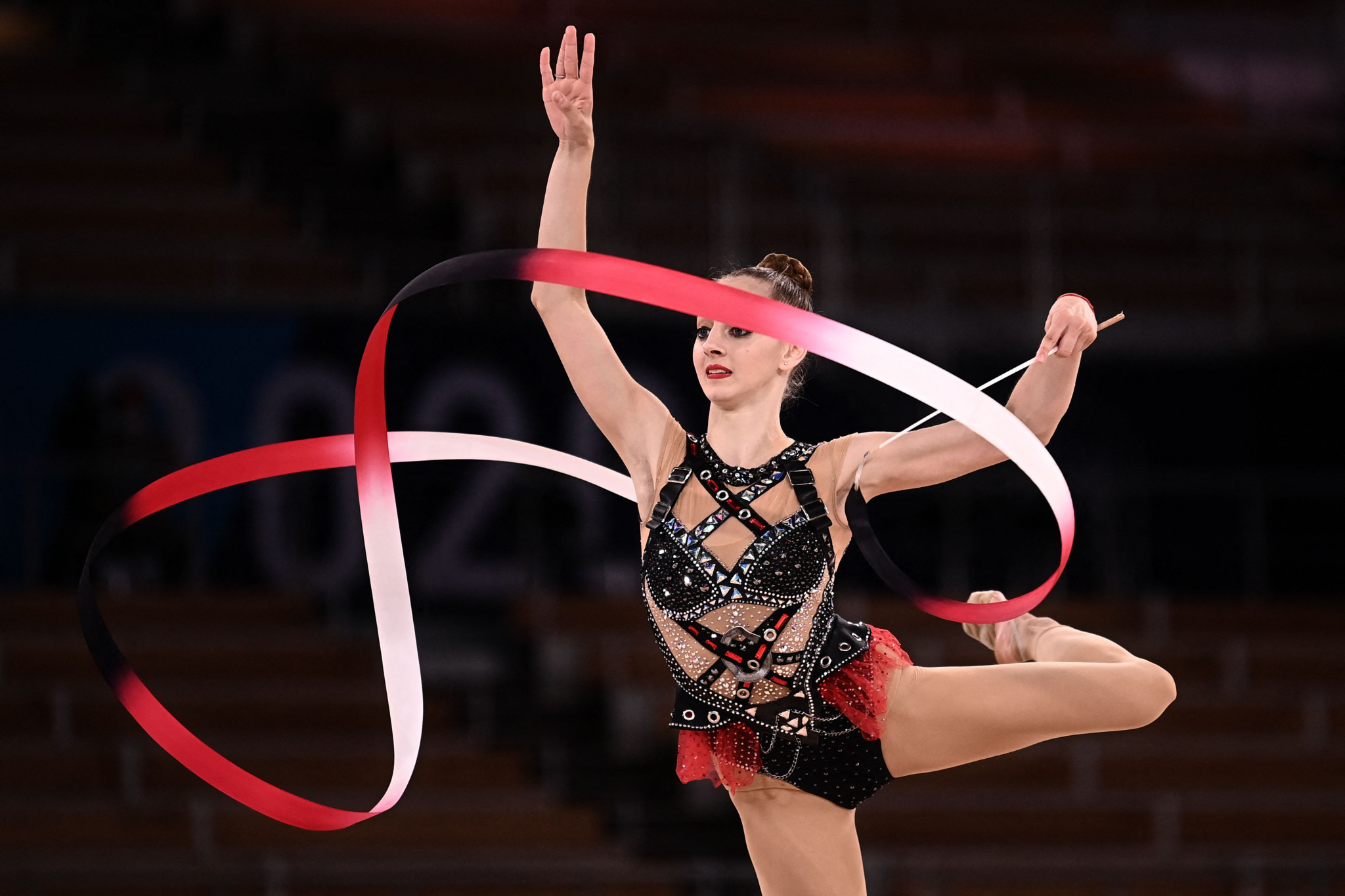 Boryana Kaleyn achieved gold in the all-around event at the FIG World Challenge Cup ©Getty Images