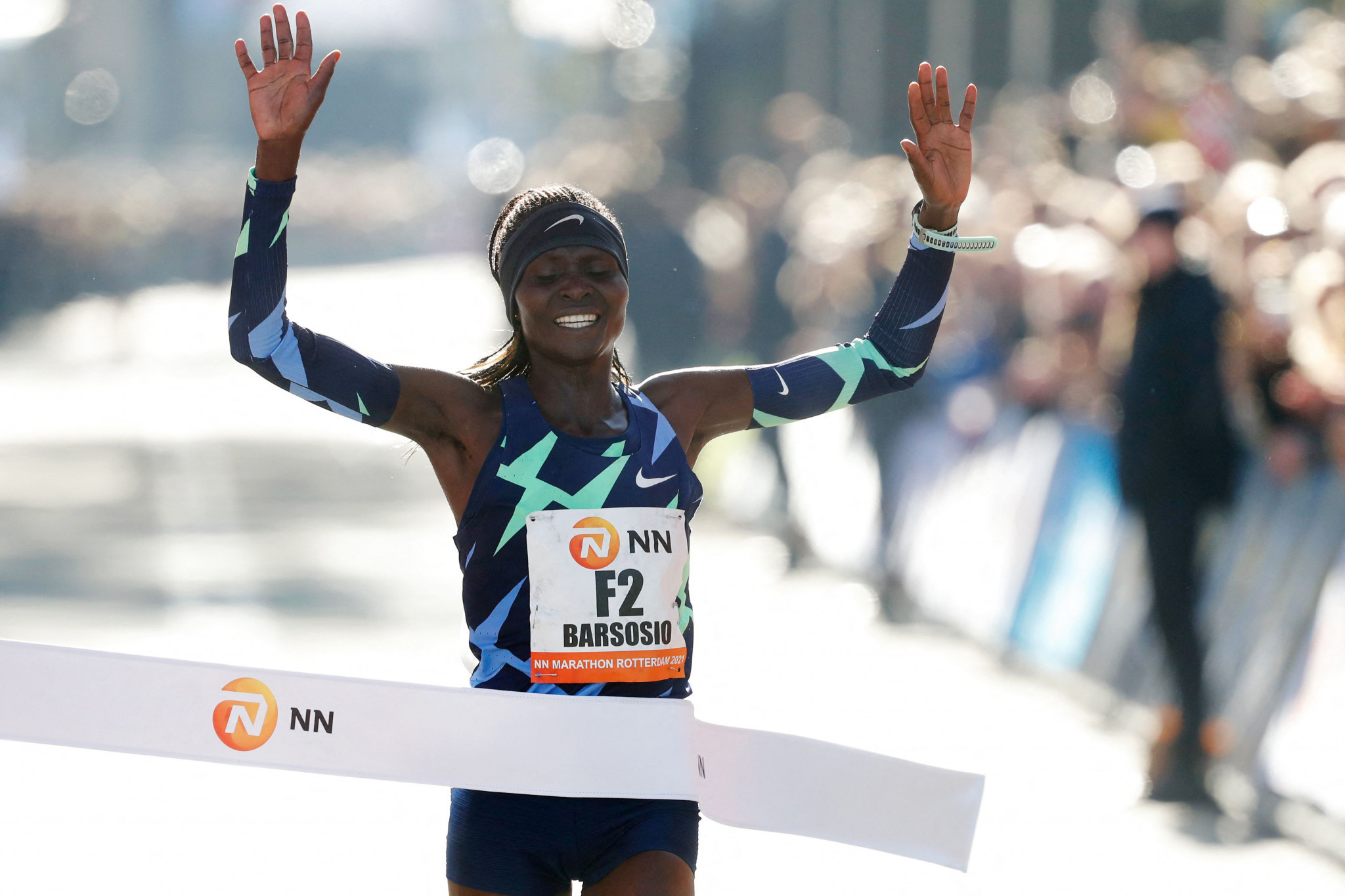 Stella Barsosio finished first at the Rotterdam Marathon last year ©Getty Images