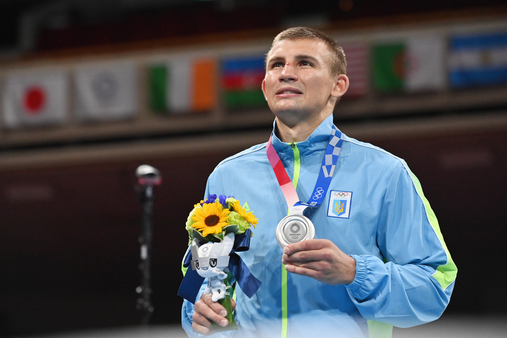 Olympic runner-up Oleksandr Khyzhniak is a former world champion ©Getty Images