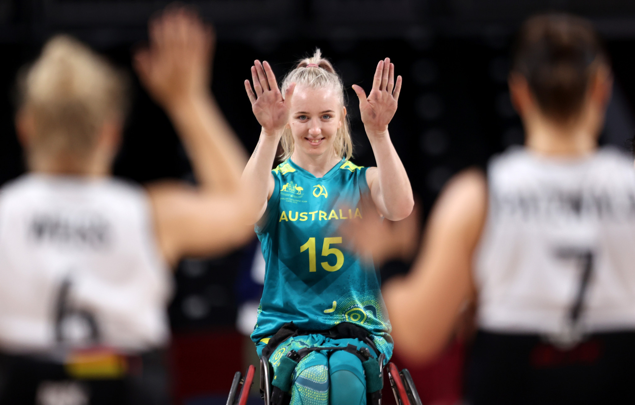 Australia's Amber Merritt contributed 40 points in the final and was named the women's most valuable player at the IWBF Asia Oceania Championships ©Getty Images