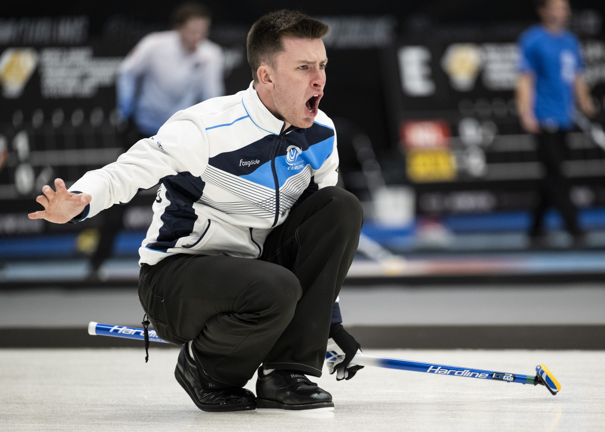 James Craik led Scotland to the World Junior Curling Championships title ©WCF/Cheyenne Boone
