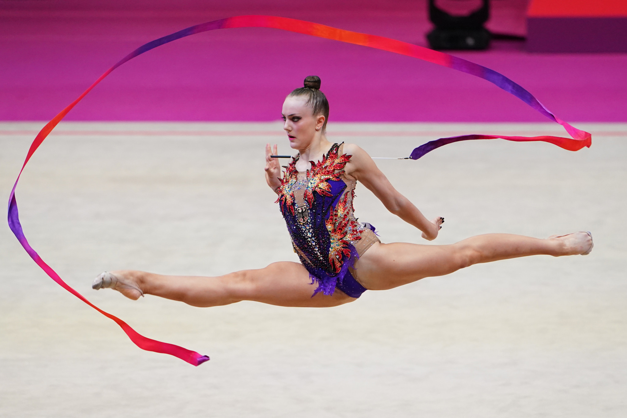 German rhythmic gymnasts star at FIG World Challenge Cup in Pamplona