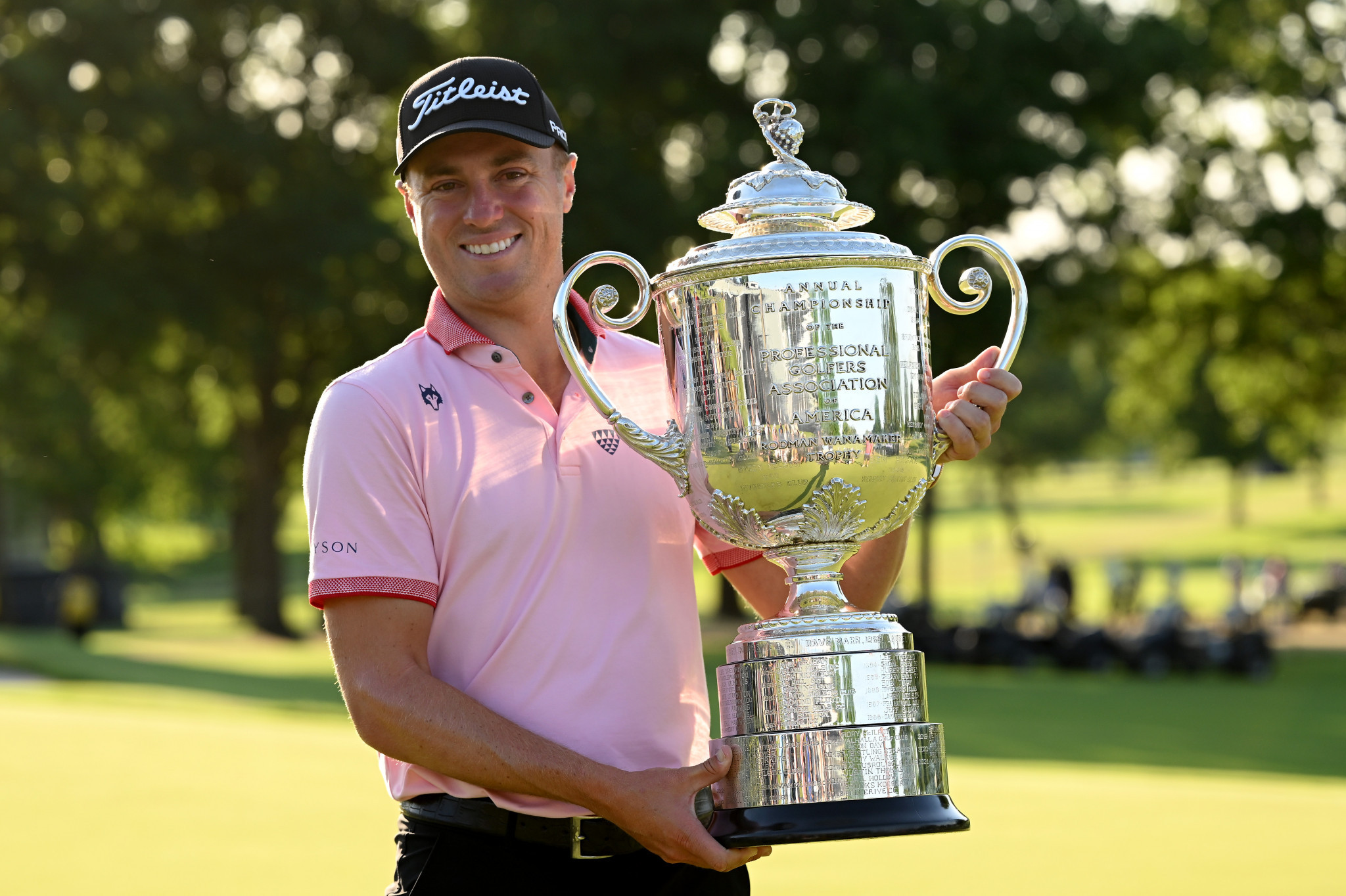 Justin Thomas is the PGA Championship winner for a second time ©Getty Images