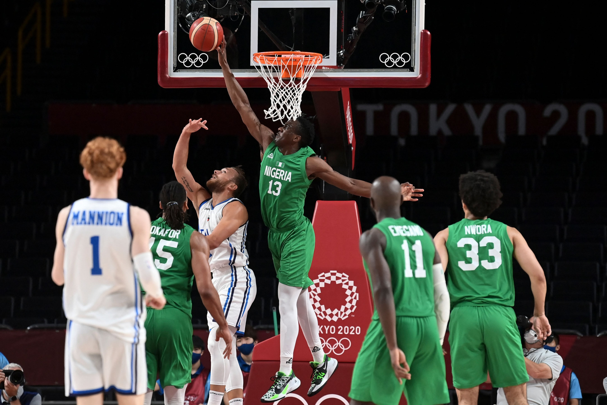 Nigeria competed in the men's and women's basketball tournaments at Tokyo 2020, but a Government-led withdrawal threatens to rule the country out of Paris 2024 ©Getty Images
