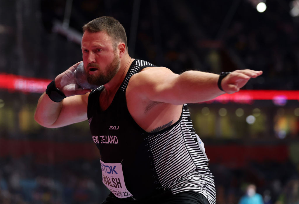 New Zealand's former world shot put champion Tom Walsh will defend his title at the Birmingham 2022 Commonwealth Games ©Getty Images