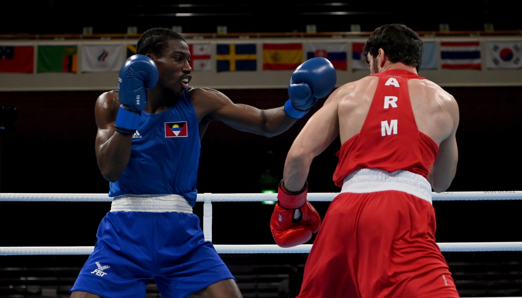 Boxer Alston Ryan qualified for the Olympic Games through the Americas tournament ©Getty Images