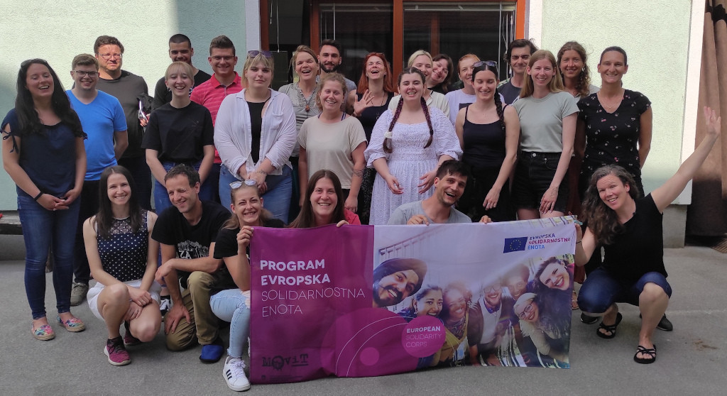 EUSA participate in European Solidarity Corps training in Slovenia